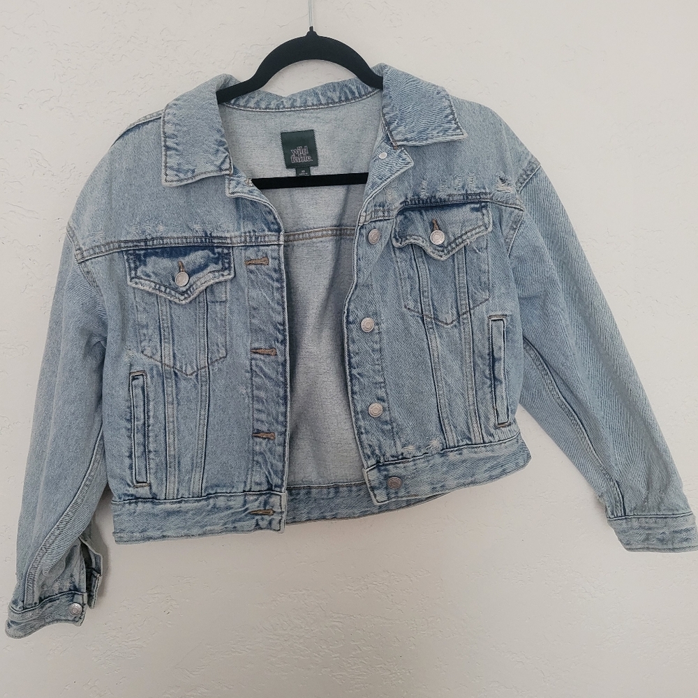 Wild Fable Classic Light Blue Denim Jacket XS
